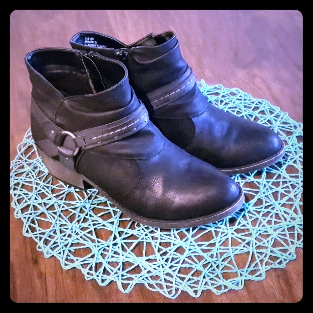Black Ankle Boots